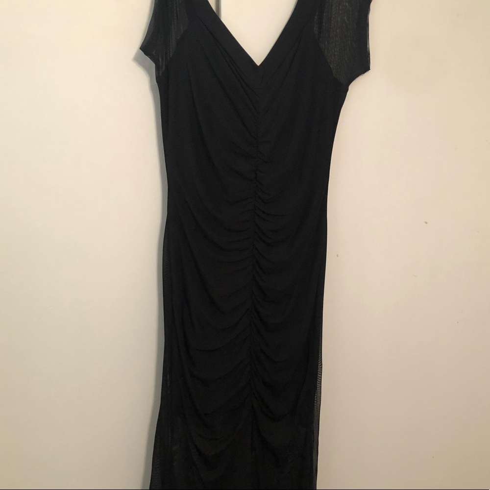 Black long dress